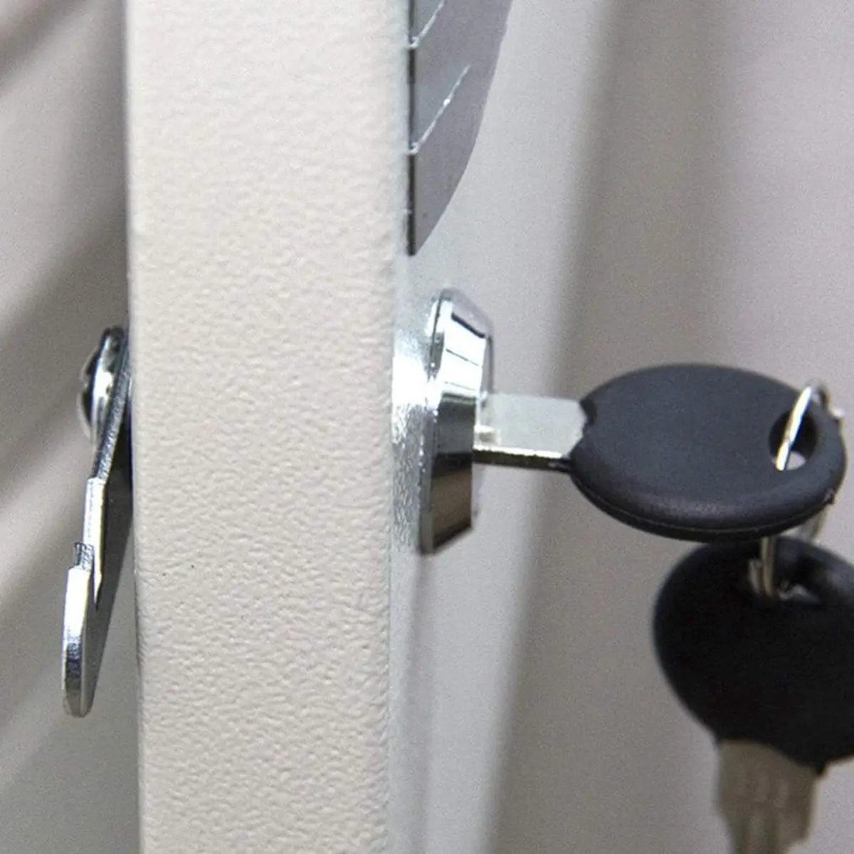 Tilt Lock - 10 Pieces - Locker Lock - Letterbox Lock - 16 mm - Includes 20 Keys - Furniture Lock - Drawer Lock - Small Lock with Keys - Sturdy Letterbox Lock - Protect Your Privacy - 10-Piece Value Set Wholesale Hub