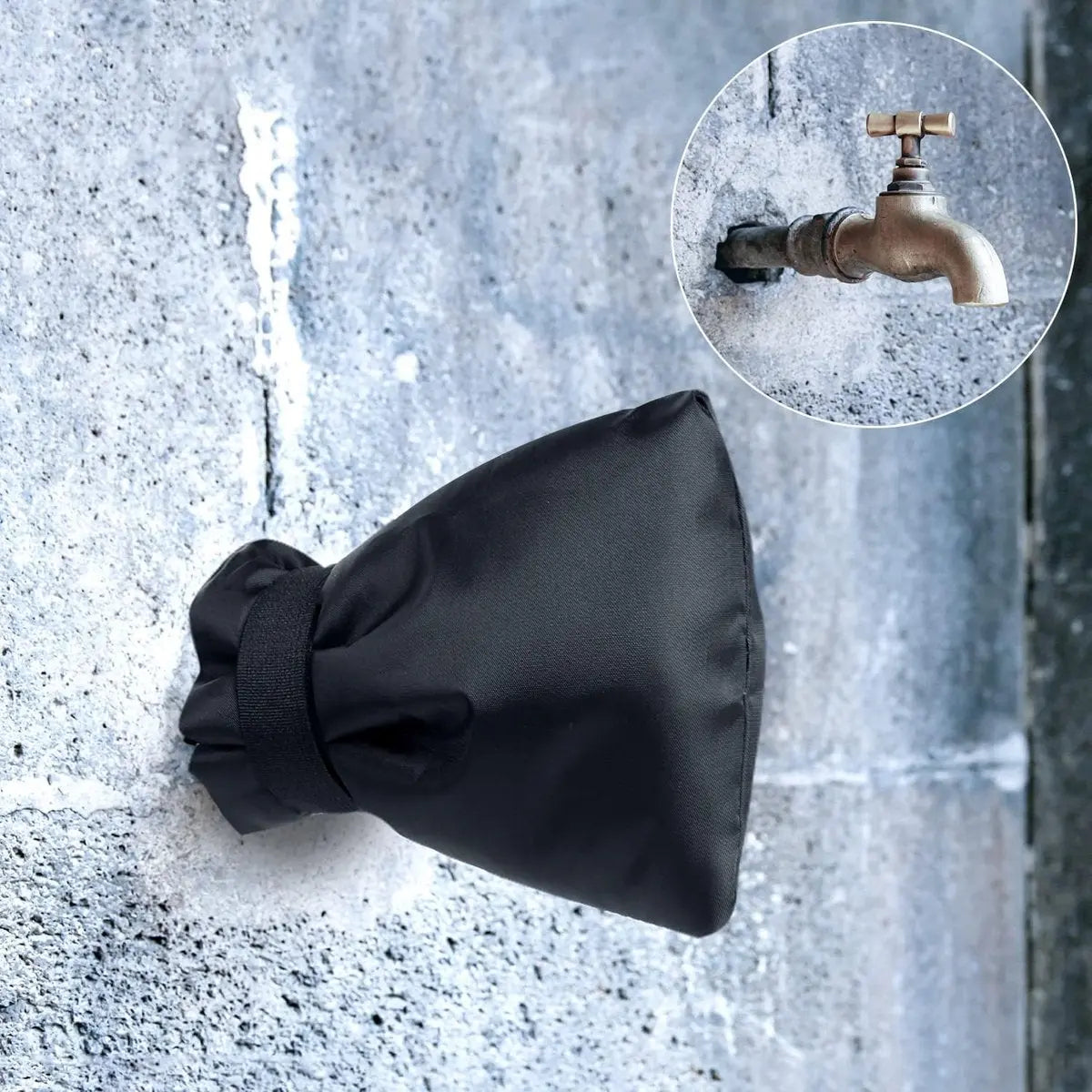 2 Pieces Frost Protection Cover - Frost protection cover for tap - Tap Freeze Cover - Frost-free Outdoor Tap Protection Cover - Outdoor Tap Covers - Frost Protection - Outdoor Tap Cover - Frost Protection for Facade Taps - Frost Cover - Anti-frost - Water Wholesale Hub