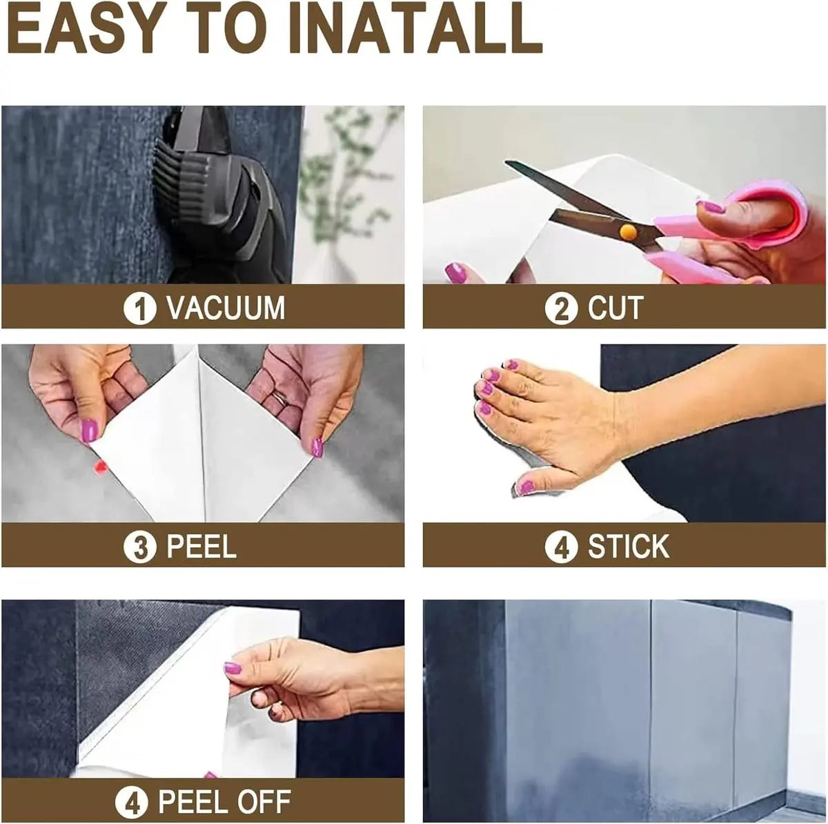 Anti-Scratch Sheets for Cat and Dog - 6 Piece Sticker Scratch Protectors - 45 x 30cm - Cat Scratch Protector - Anti Scratch - Cat Sofa Protector - Scratch Protectors for Furniture Sofa Table Door - Scratching Post - Transparent Wholesale Hub