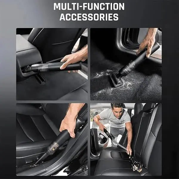 Cordless Car Vacuum Cleaner 4-in-1 High Power 19000Pa Handheld Portable Black Mini Vacuum Wholesale Hub