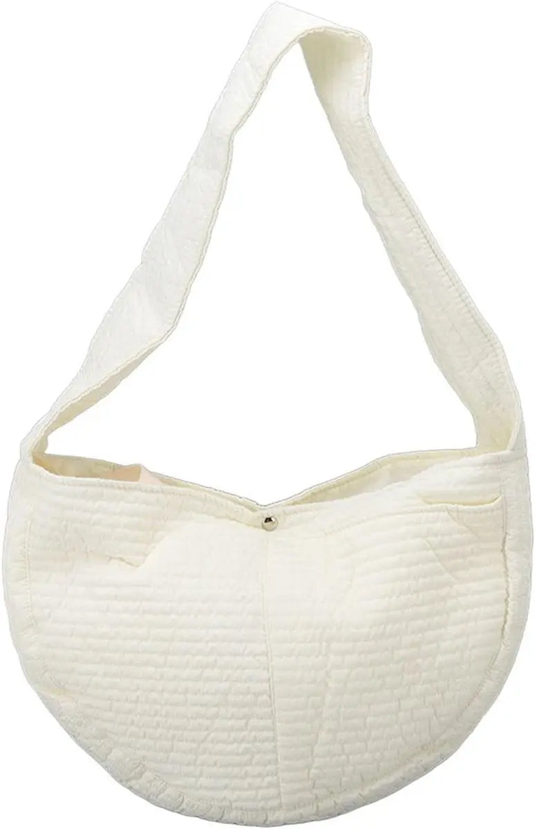 Pet Backpack - Backpack for Cat and Dogs - 40*11*26 cm - Shoulder Carrying Bag - Cat Carrier - Adjustable - For Small Dogs and Cats - For Pets from 5.5-6.5 kg - White - Canvas Wholesale Hub