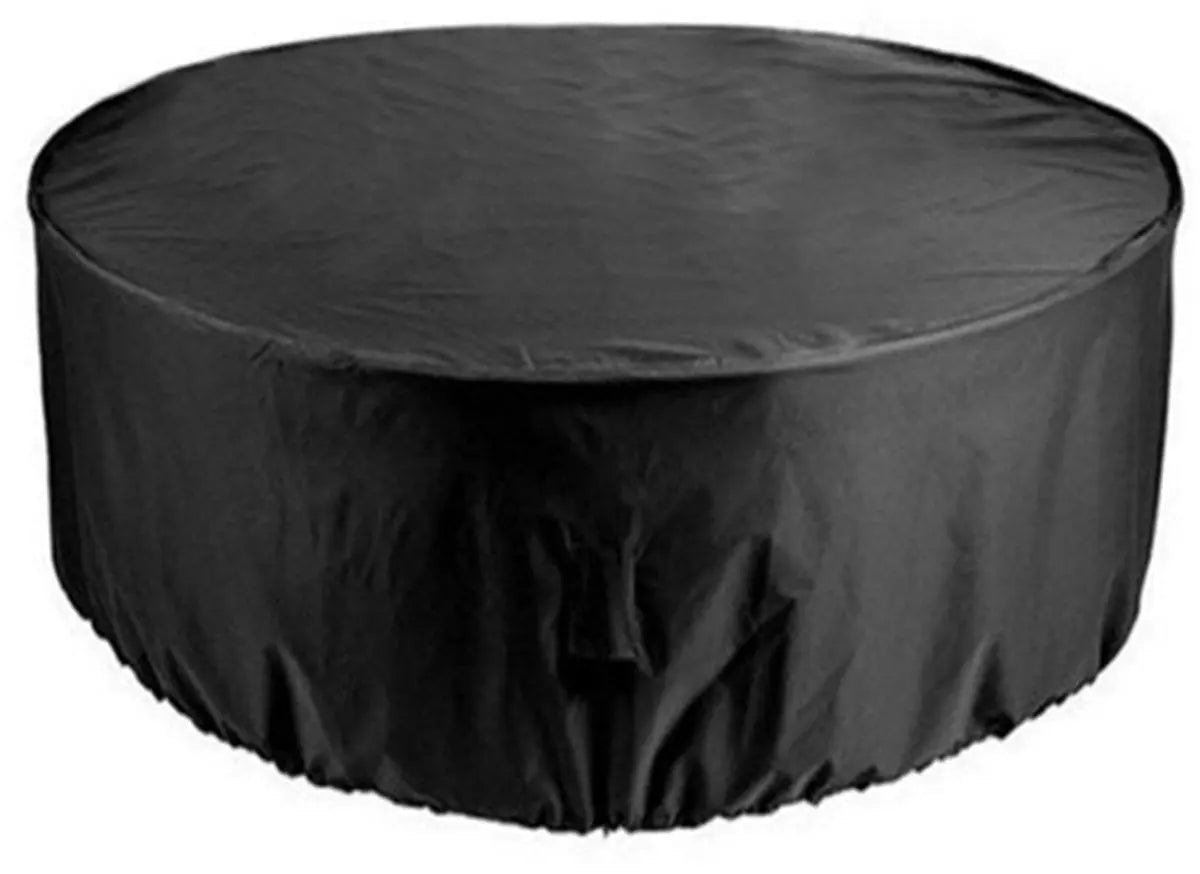 Garden furniture cover - Garden table cover - furniture covers - garden table cover - round garden furniture cover - waterproof garden furniture covers - 120 x 75 cm - Waterproof - Windproof - Dustproof - Anti-UV - round - 210D Oxford cloth - black - for Wholesale Hub