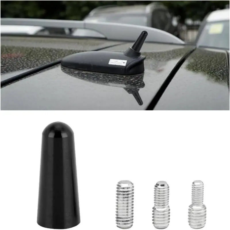 Universal Short Car Antenna 3cm Amplified Rod for Car Radio Stereo Compatible with All Vehicles Wholesale Hub