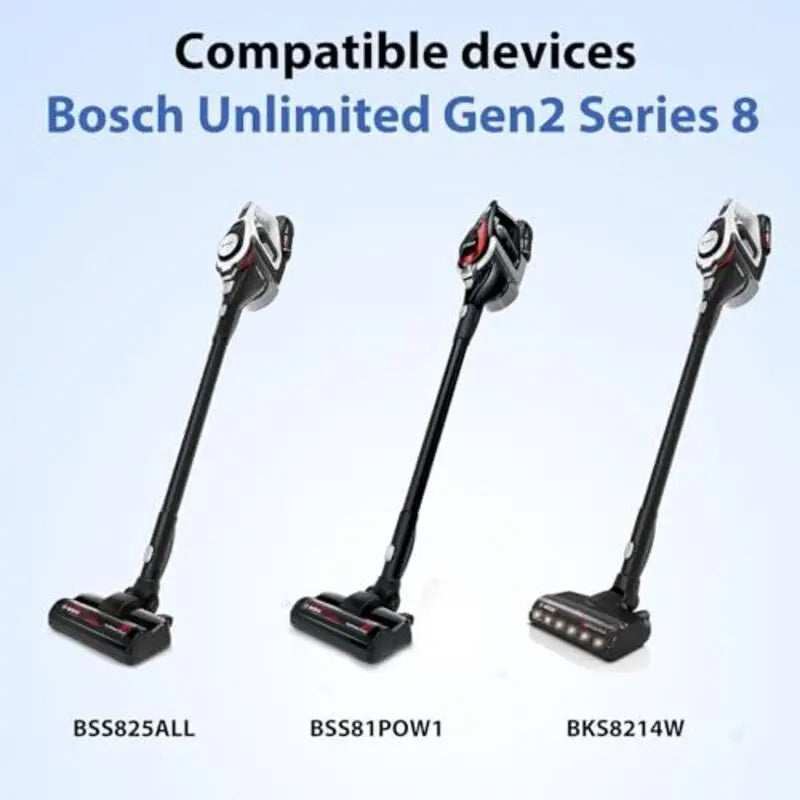 Bosch Unlimited Gen2 Series 8 Vacuum Replacement Filter 2-Pack Compatible with BKS8214W BSS825ALL Wholesale Hub