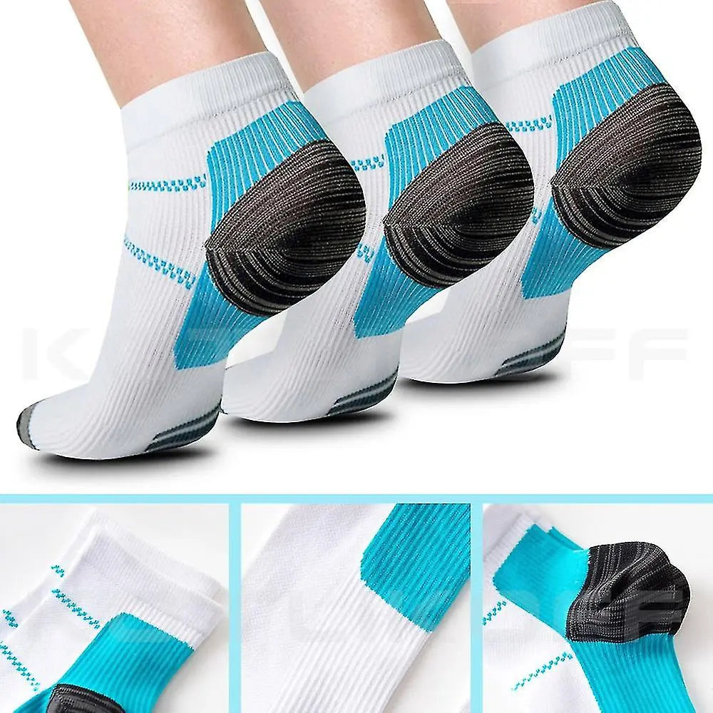 Compression Socks for Plantar Fasciitis \u0026 Arch Pain, L/XL (40-44) 1 Pair Wholesale Hub