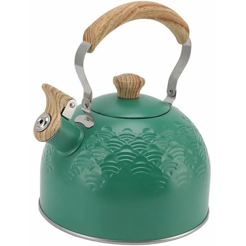 Kettle 2.5L Stainless Steel Whistling Kettle for Induction and Gas Stove Wood Stove Wholesale Hub