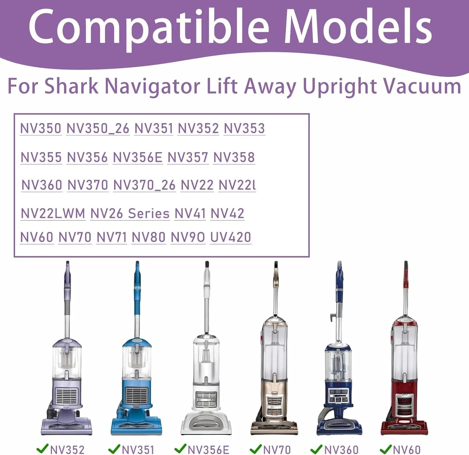 Brushroll Brush Roll Bristle Bar For Shark Navigator Lift-Away NV360 NV361 NV350 NV351 NV352 NV370 NV355 NV356 S2 NV42 NV22, 1PC Roller Brush Wholesale Hub