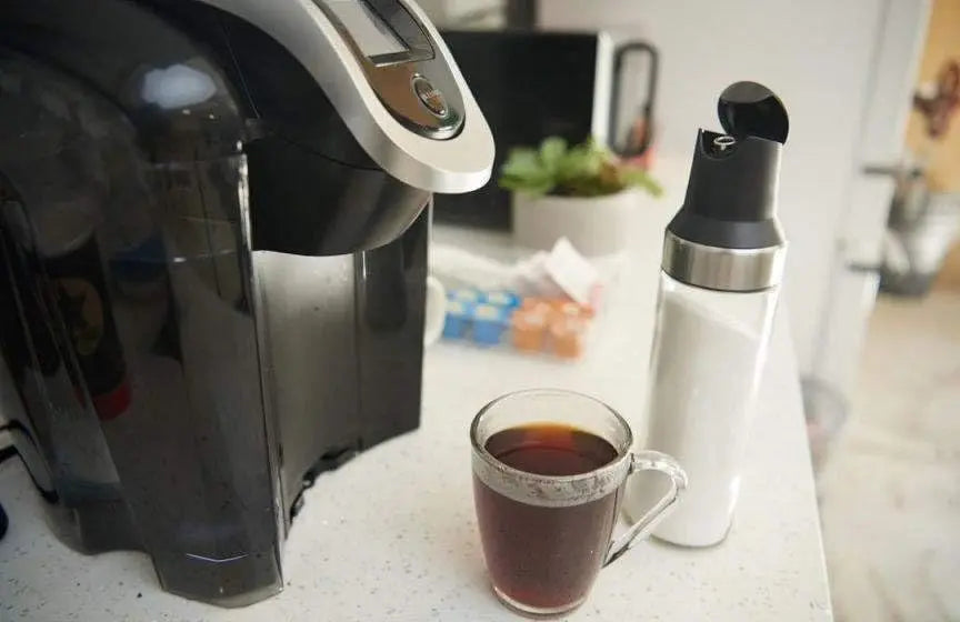 Stainless Steel Improved Design Upgraded Sugar or Creamer Dispenser & Shaker with Labels for Beverages and Cooking Cream Dispenser for Coffee Bar Accessories and Organizer Wholesale Hub