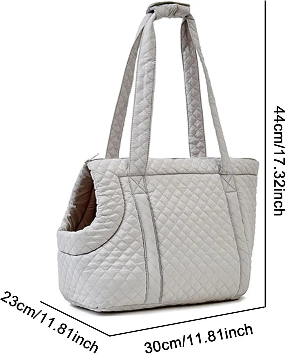 Pet Carrier - Small Portable Pet Carrier - Lightweight Cotton Winter Pet Carrier - Take Your Pet With You - Suitable for Cats, Puppies and Kittens Wholesale Hub