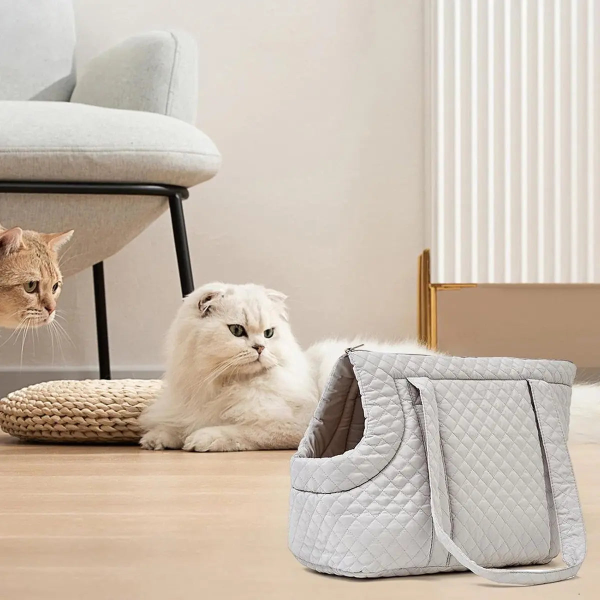 Pet Carrier - Small Portable Pet Carrier - Lightweight Cotton Winter Pet Carrier - Take Your Pet With You - Suitable for Cats, Puppies and Kittens Wholesale Hub