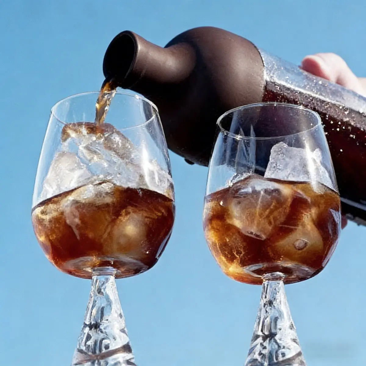Cold Brew Coffee Pot - 1000 ml Glass Carafe with Infuser - For Iced Coffee & Iced Tea - Easy to Fill and Clean - Brown Wholesale Hub