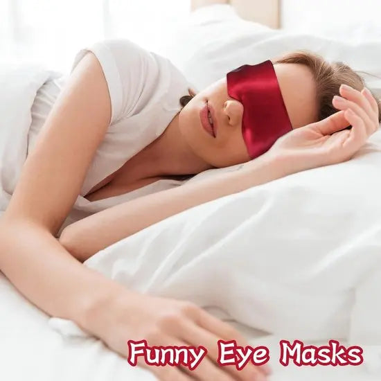 Gaming Eye Mask – 4-Pack – Soft Silk Blackout Eye Mask – V-Shaped Sleep Mask – Adjustable – Ideal for Sleeping, Traveling, Relaxing and Meditation – Suitable for Adults and Couples Wholesale Hub