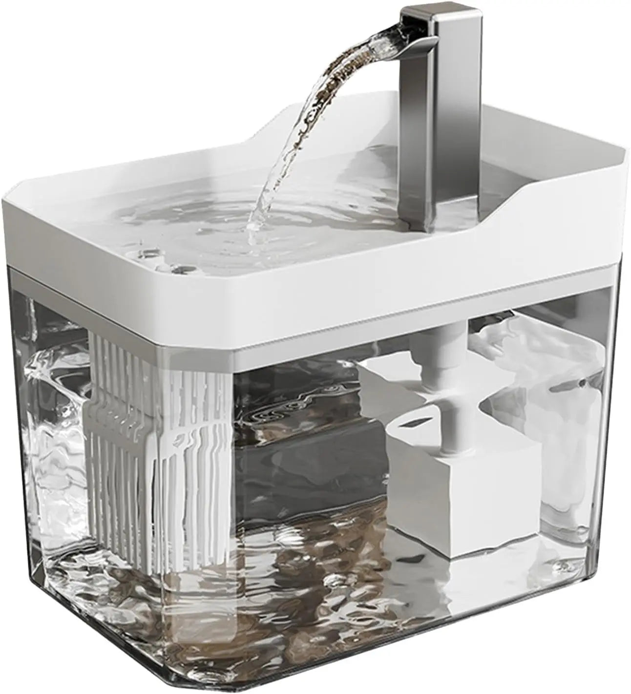 Pet Drinking Fountain - Large Capacity - Removable - 1pc Wholesale Hub