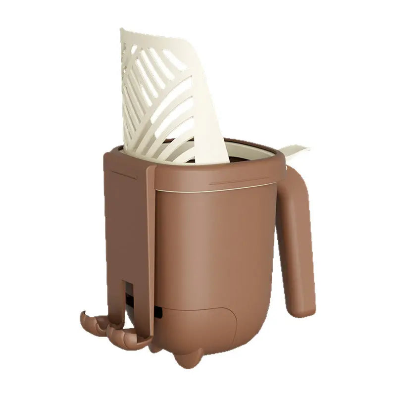 Cat Litter Scoop - Large Capacity - Cat Litter Scoop and Cat Poop Box 2-in-1 - Cleaning Tool - 1 Pack Wholesale Hub