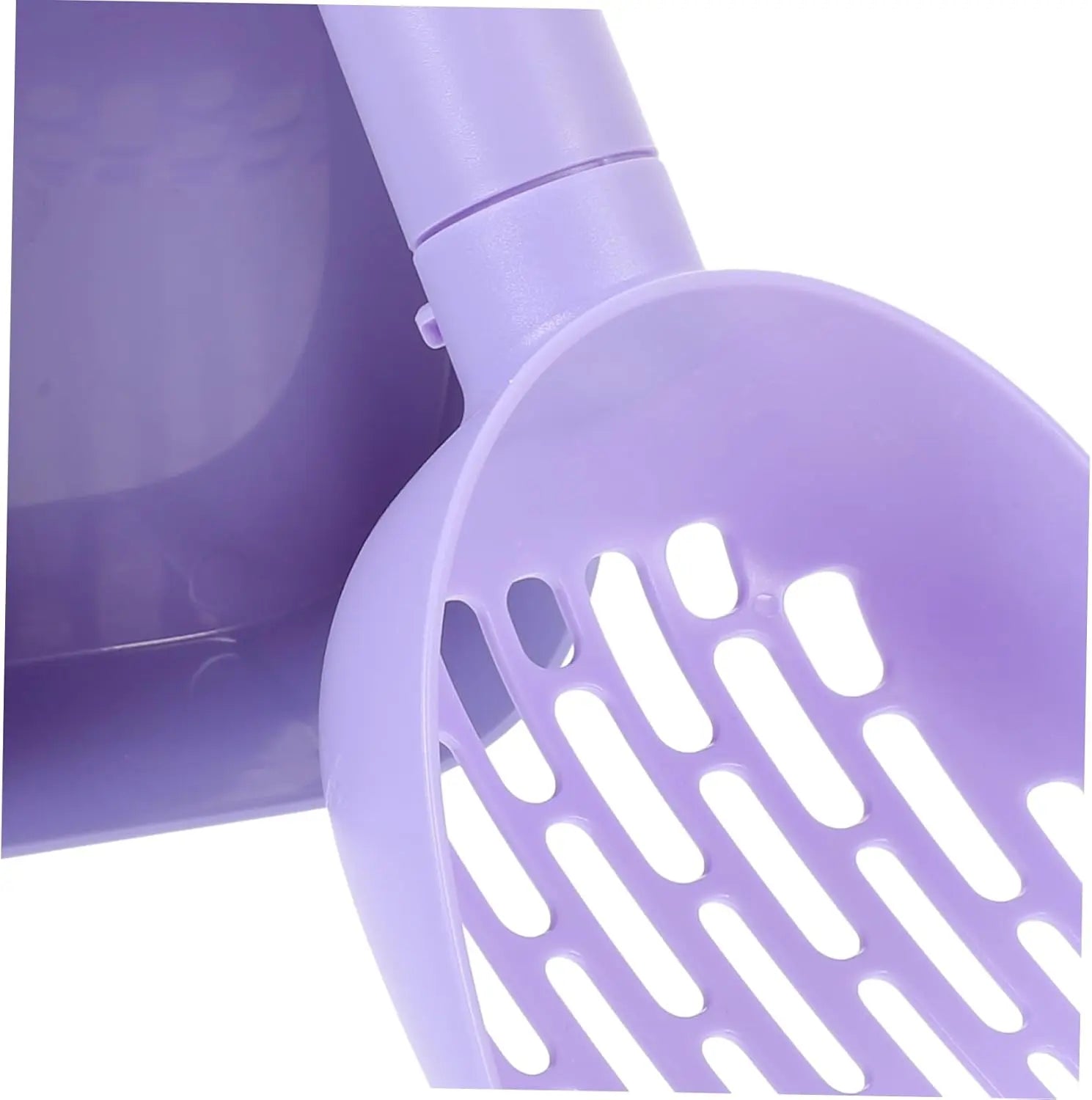 Cat Litter Scoop - Multifunctional - With Foot - Poop Picker - Purple - 1 Pack Wholesale Hub
