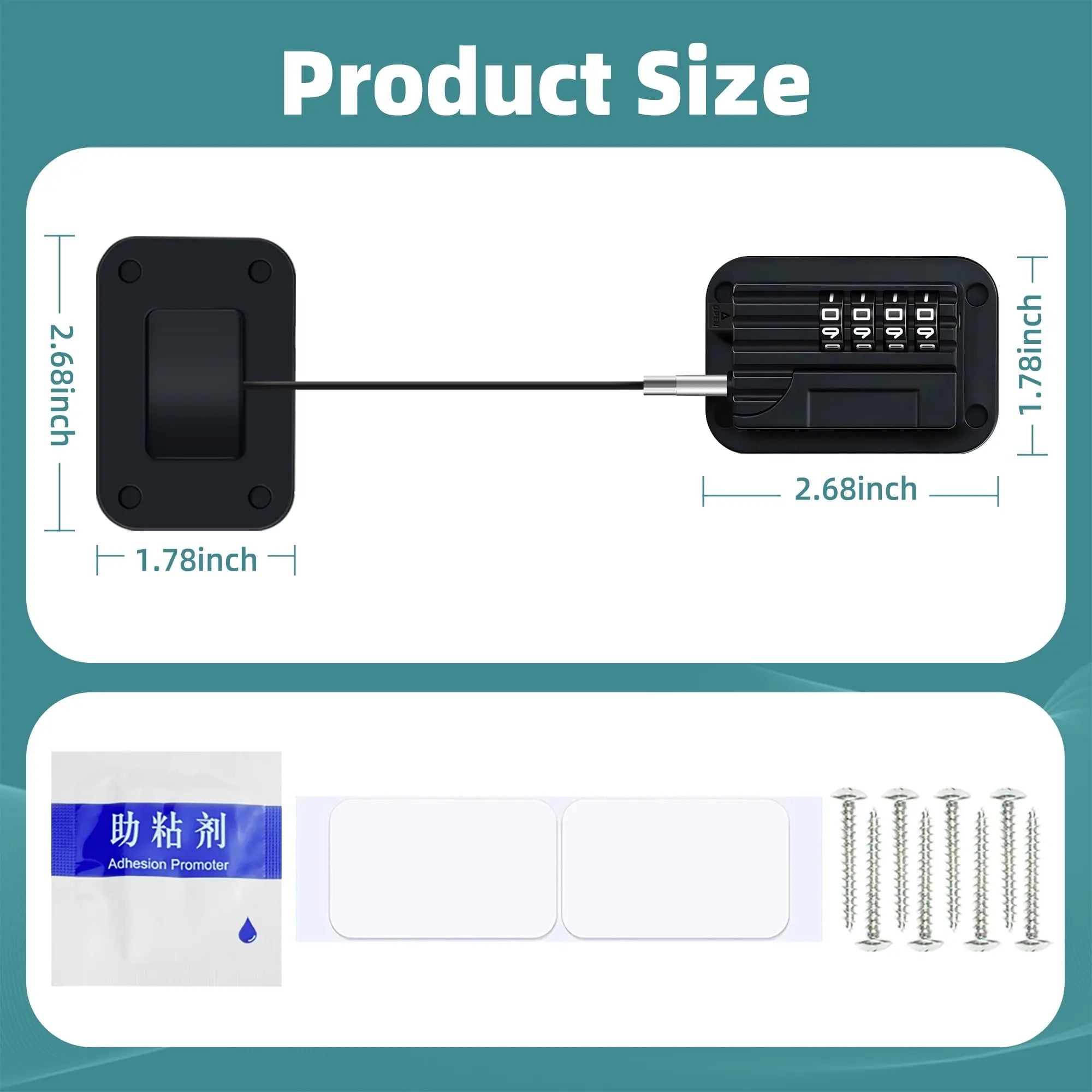 Baby Proofing, Refrigerator lock, Baby Safety Locks for Cabinets, Cabinet Locks for Babies, No Drilling Child Safety Cabinet Locks for Latching to Drawer Door Fridge Oven Toilet Seat Black Wholesale Hub
