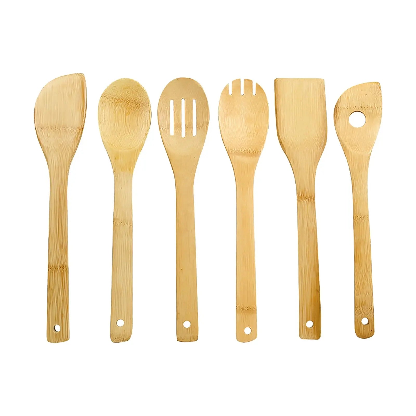 Clearance!! Wooden Spurtle Teak Spurtles Kitchen Tools Wooden Spatula for Cooking Wood Utensils Non Stick Cookware for Serving Stirring Mixing Scraping Scooping Cooking Utensil Z_Khaki Wholesale Hub