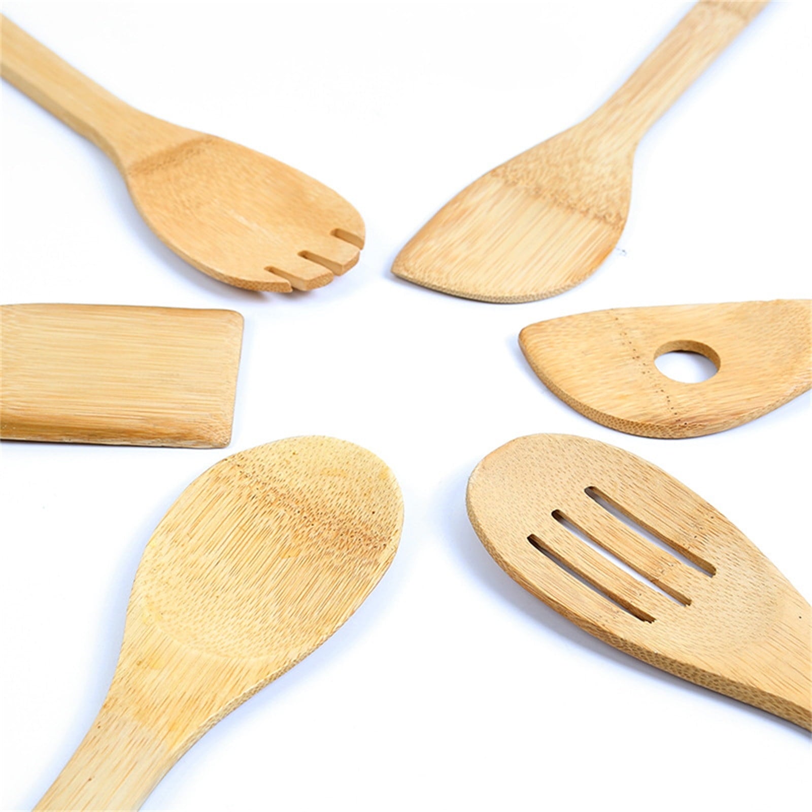 Clearance!! Wooden Spurtle Teak Spurtles Kitchen Tools Wooden Spatula for Cooking Wood Utensils Non Stick Cookware for Serving Stirring Mixing Scraping Scooping Cooking Utensil Z_Khaki Wholesale Hub
