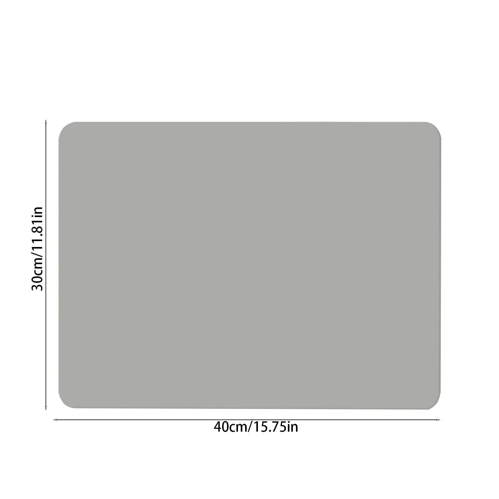 Clearance Under $1 Boovnll Dish Drying Mat, 12x16" High Absorbent & Soft Dish Drainer, Diatomite Drying Matt Kitchen Counter for Kitchen Countertops, Sinks, Draining Racks, Drying Mat Gray Wholesale Hub