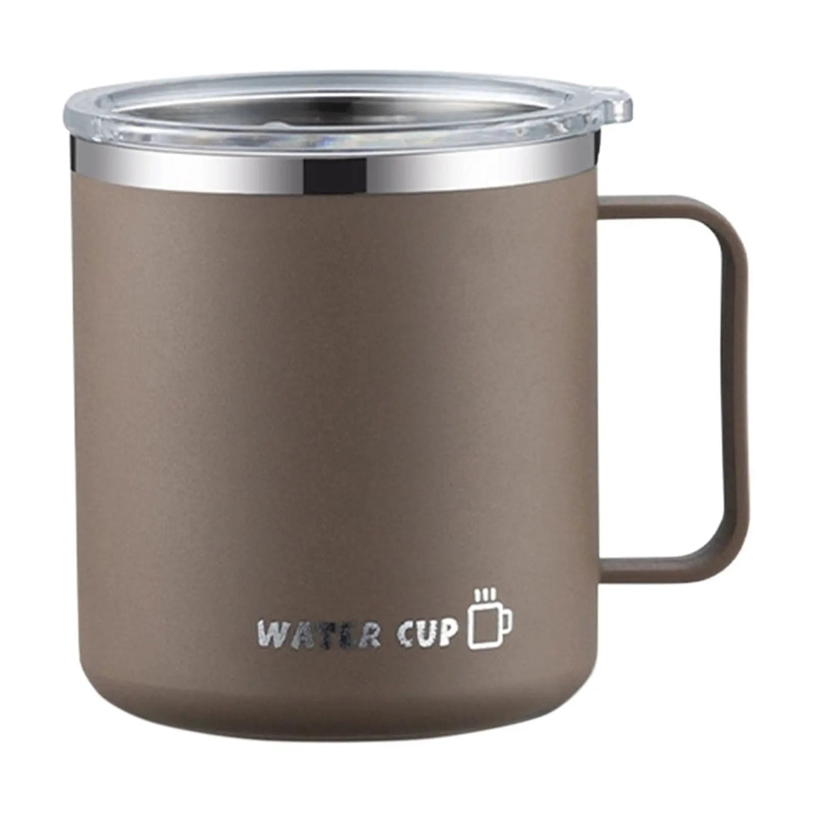 Insulated Coffee Mug with Handle & Lid - 17oz Stainless Steel Travel Tumbler, Double Wall Vacuum (Black) by PALIFEUR 07_【Extended保温】 24-Hour Temperature Retention Coffee Cup Wholesale Hub