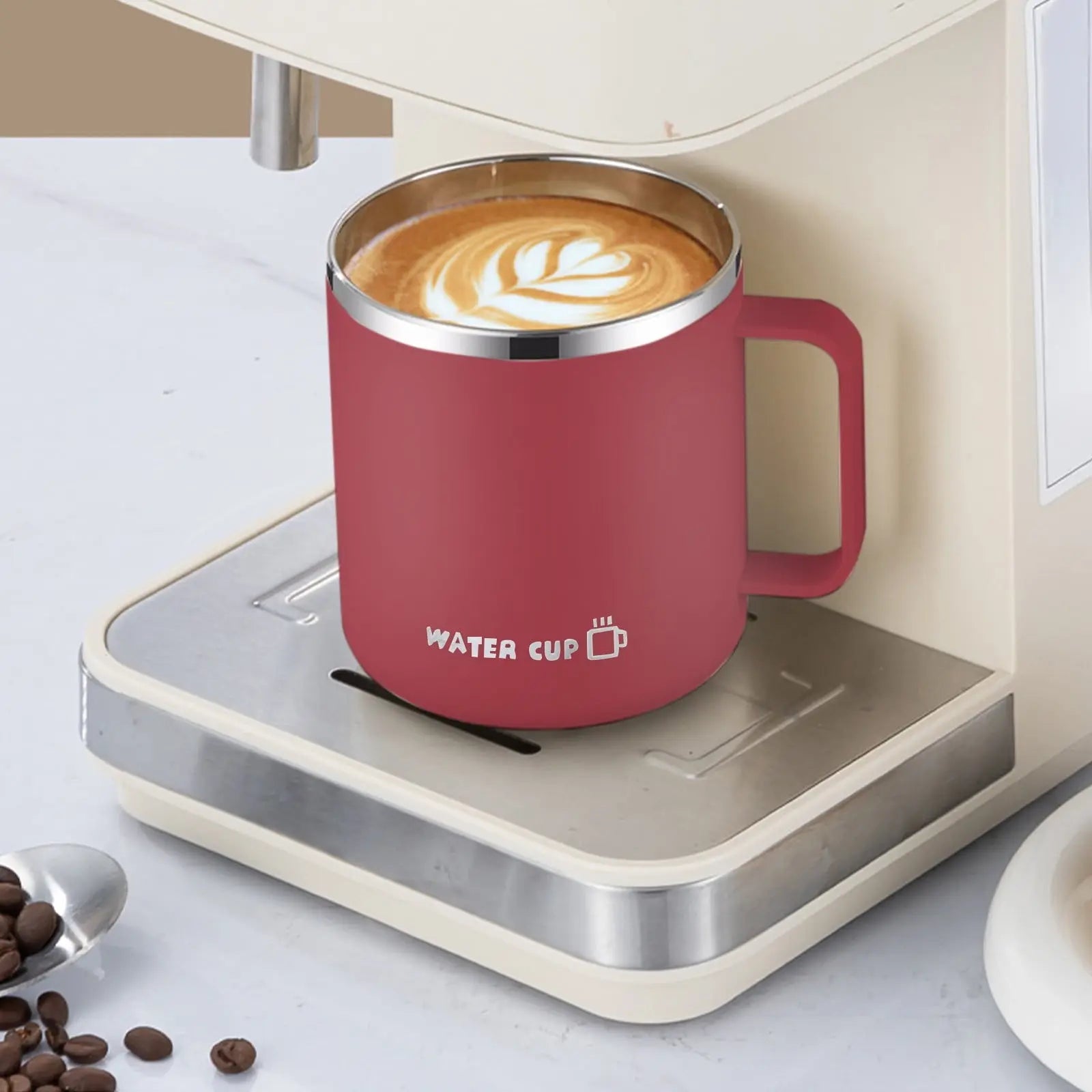 Insulated Coffee Mug with Handle & Lid - 17oz Stainless Steel Travel Tumbler, Double Wall Vacuum (Black) by PALIFEUR 08_【Leak-Proof Upgrade】 360° Spill-Proof Sealed Coffee Mug Wholesale Hub