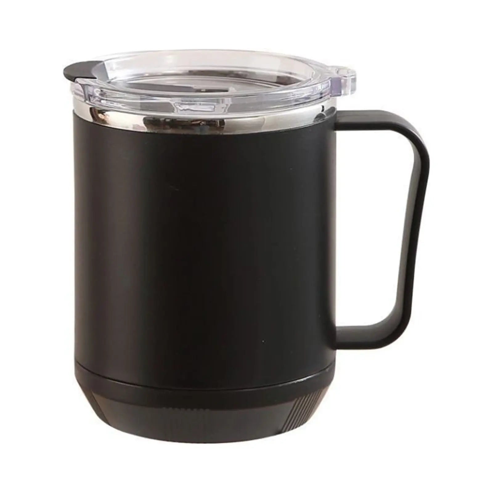Insulated Coffee Mug with Handle & Lid - 17oz Stainless Steel Travel Tumbler, Double Wall Vacuum (Black) by PALIFEUR 10_【XL Capacity】 17oz Large Capacity Coffee Mug Wholesale Hub