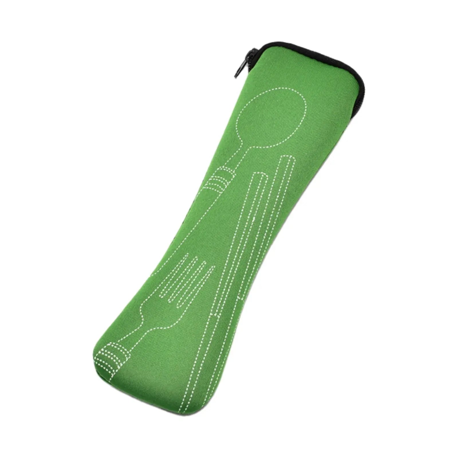 Face and Storage Bags Clearance! JWDX Portable Cutlery Storage Bag Blue, Zipper Tableware Bag Portable Wear Fabric Tableware Spoon Fork Storage Pouch(Not Included Tableware) Green Wholesale Hub