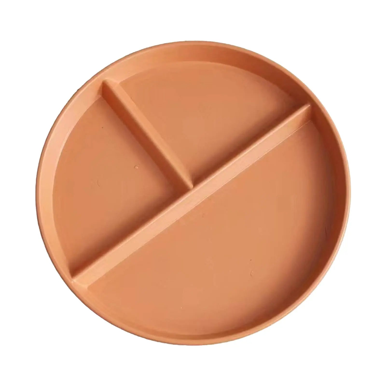JWDX Tableware Clearance, Wheat Plates for Adults Reusable Dinnerware Set Kids Divided Plate Bariatric Plastic Salad Lunch Tray Microwave and Dishwasher A Wholesale Hub