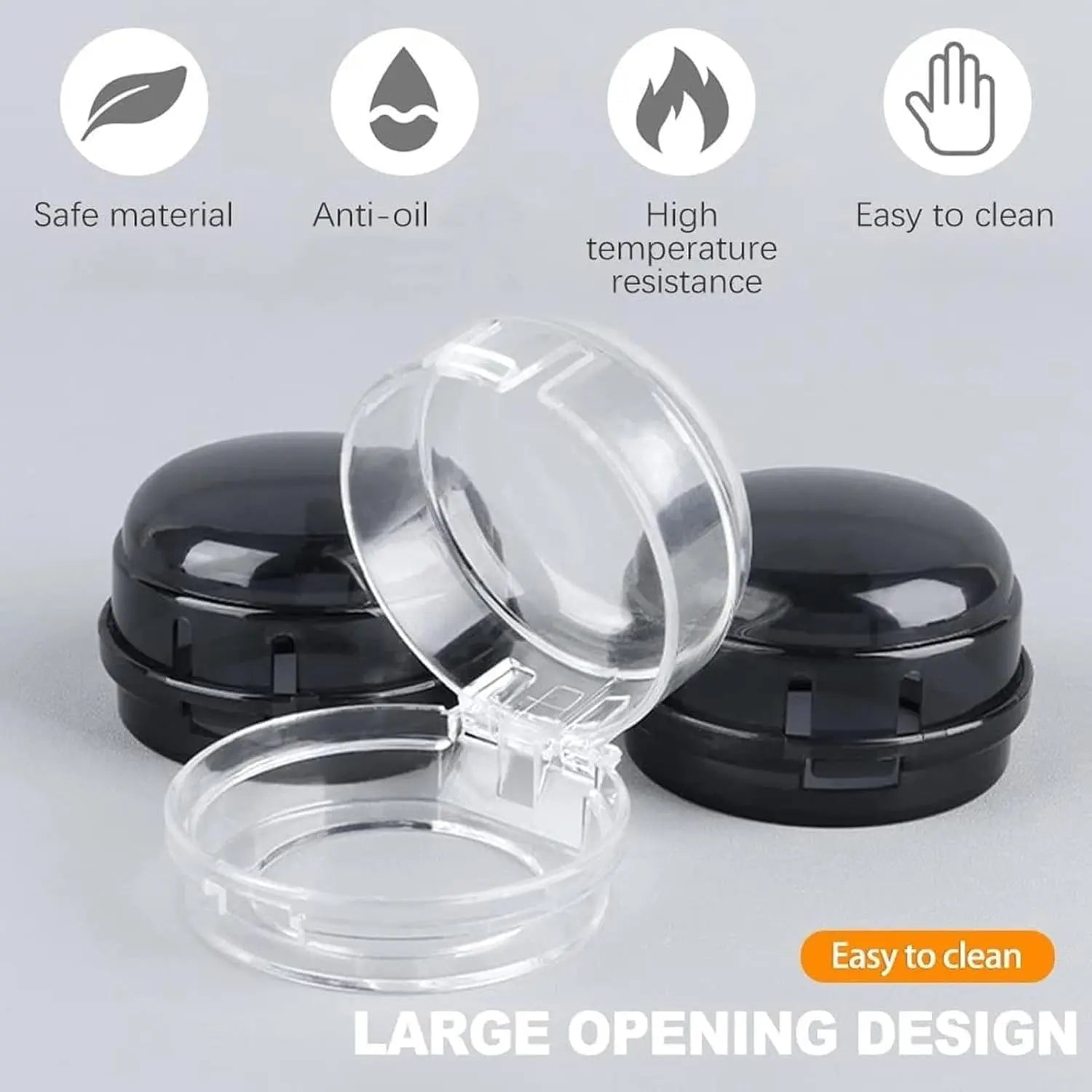 JWDX Closure Bags and Lids and Boxes Clearance, 5 Pack Stove Knob Covers for Child 2025 Knob Covers Child Stove Knob Covers with Adhesive Oven Knob Covers for Kids and From Turning on Stove Clear Wholesale Hub