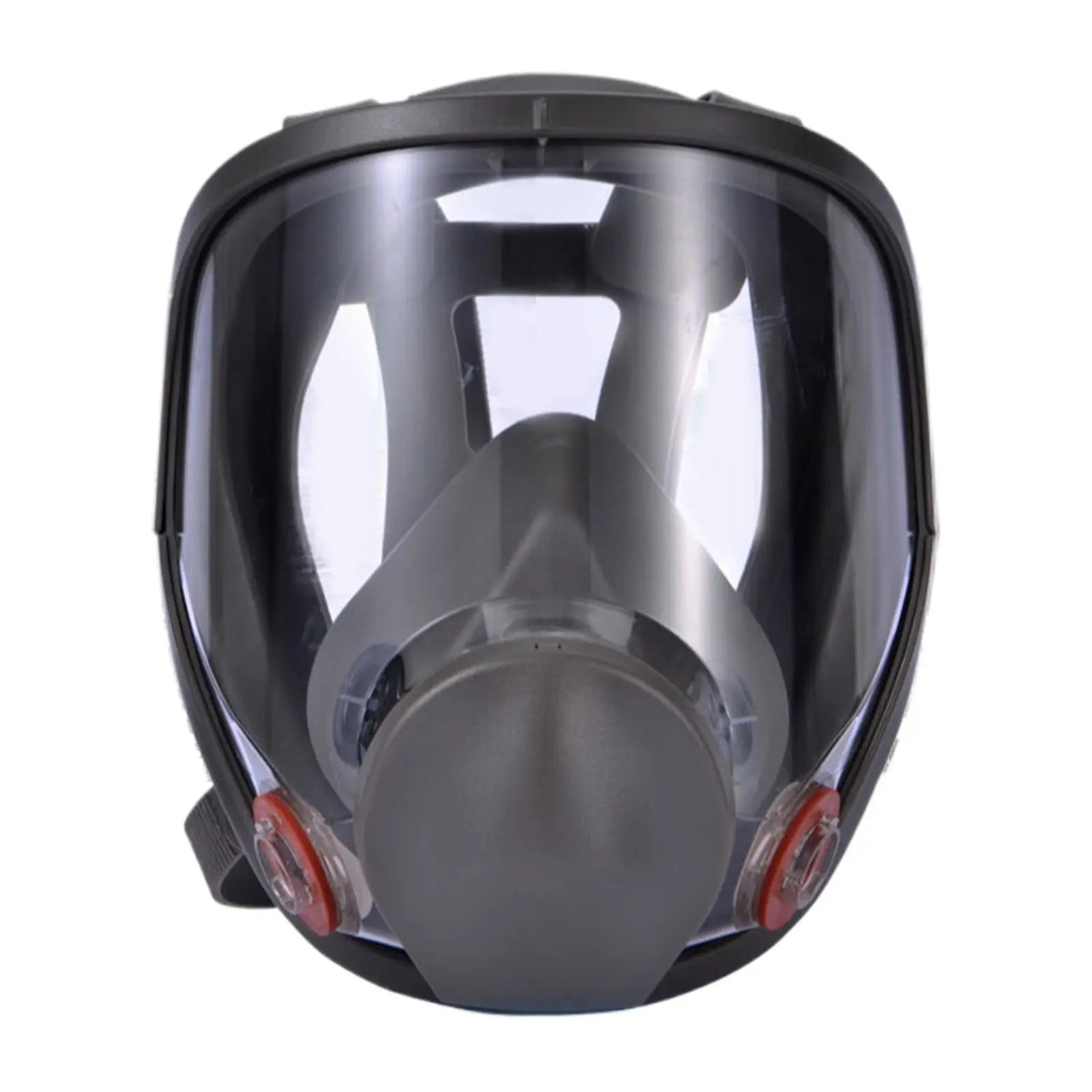 Large Field of View Dust Protection Gas Mask Jwdx Full Facepiece Reusable Respirator 6800 Niosh Large Lens Ansi High Impact Silicone Seal Four Point Harness Comfortable Fit Painting Dust L Brown Wholesale Hub