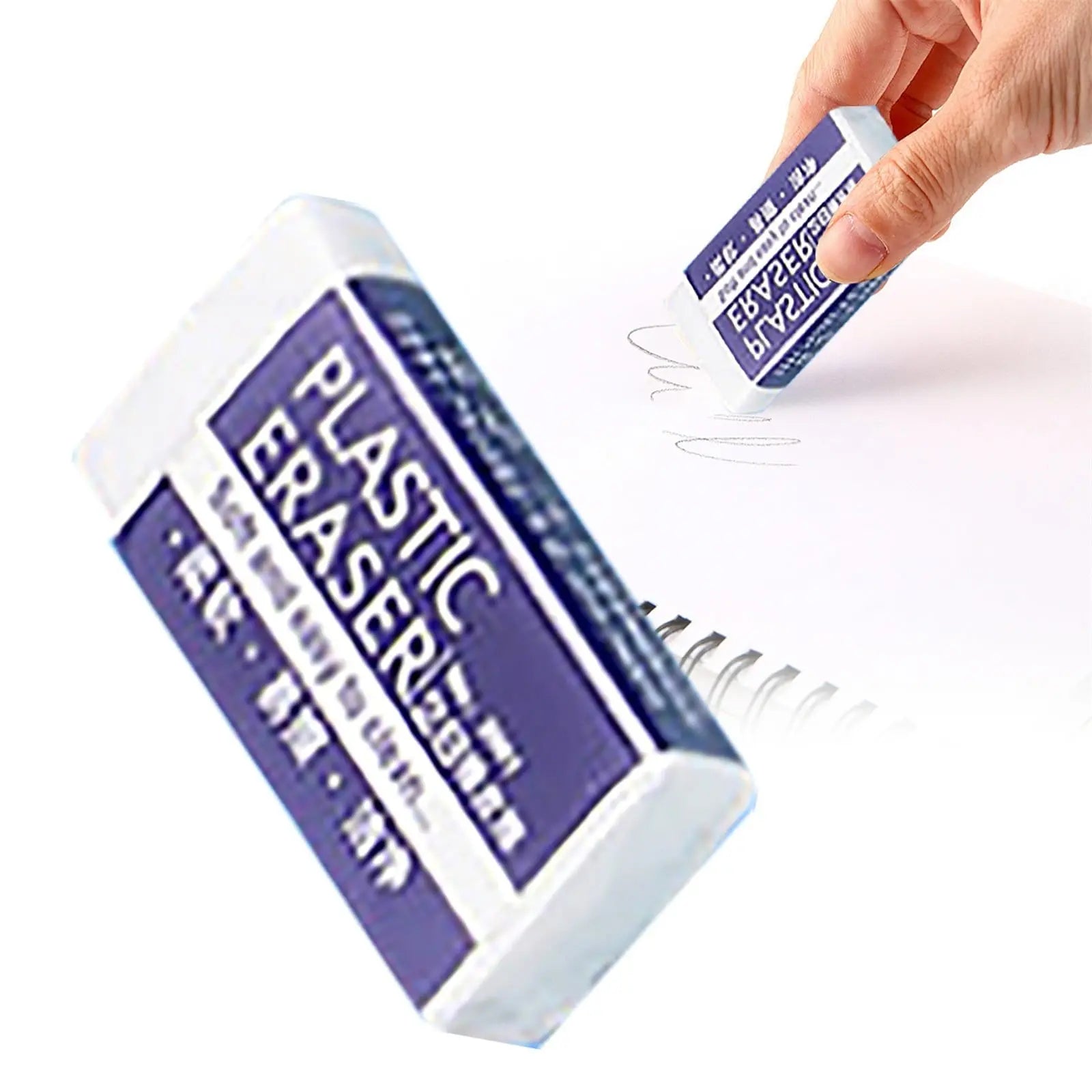 JWDX Hot Clearance! Stationery 2B Eraser stǔdənt Chǐ-ldrən Eraser Art Sketch Painting Pencil Eraser Learning Stationery, 5 Large Erasers + 5 Small Erasers Stationery 2B eraser L+S S*5+L*5 Wholesale Hub