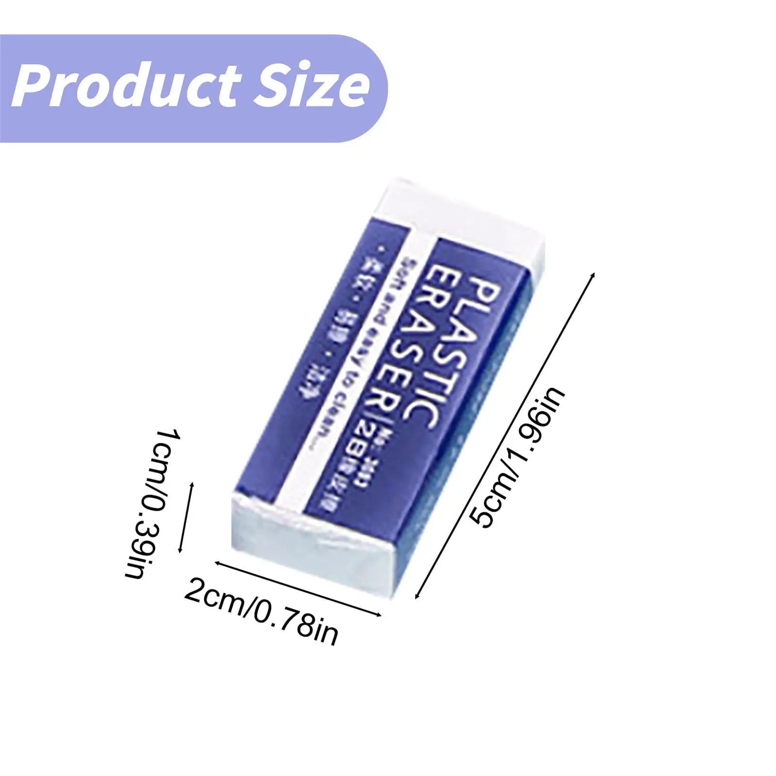 JWDX Hot Clearance! Stationery 2B Eraser stǔdənt Chǐ-ldrən Eraser Art Sketch Painting Pencil Eraser Learning Stationery, 5 Large Erasers + 5 Small Erasers Stationery 2B eraser L+S S*5+L*5 Wholesale Hub