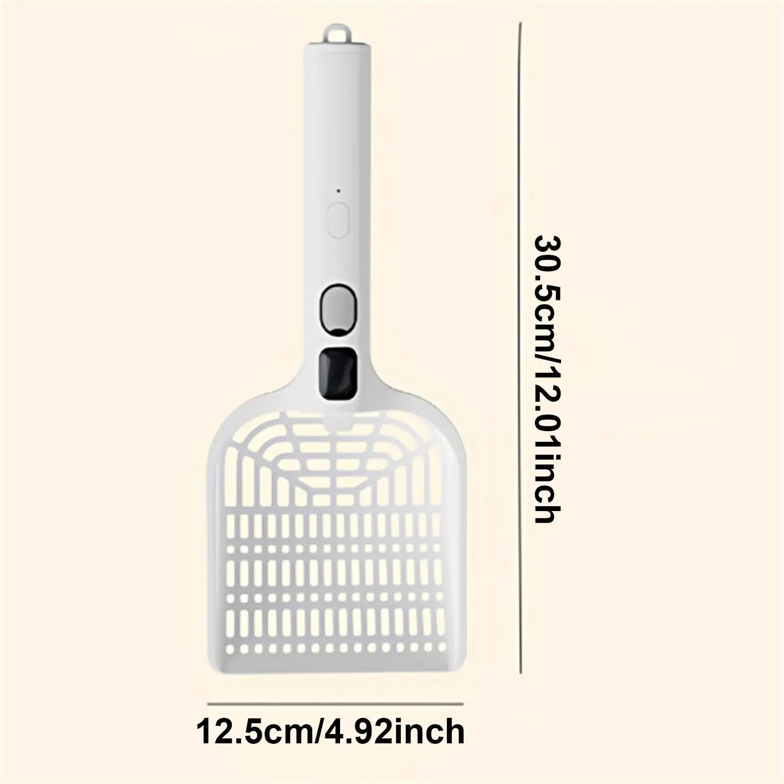 LGCASL Rechargeable Spray Deodorizing Cat Litter Scoop, Large Sized Rechargeable Spray Litter for Home Use Litter Scooping Tool White Wholesale Hub