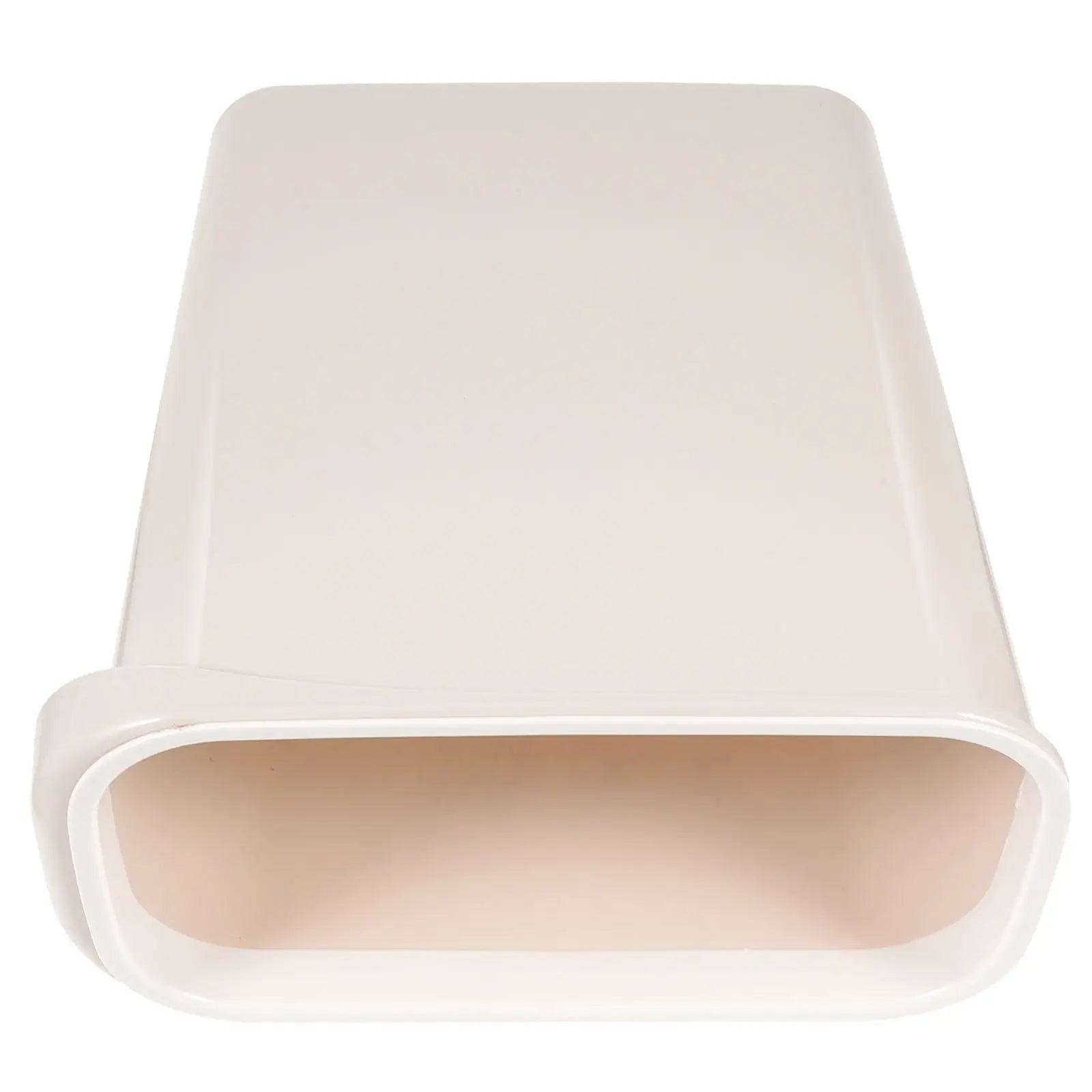 Worgeous White Plastic Trash Can for Home Use Made of Material Great for Small Spaces 13 x 8 0 inches Wholesale Hub