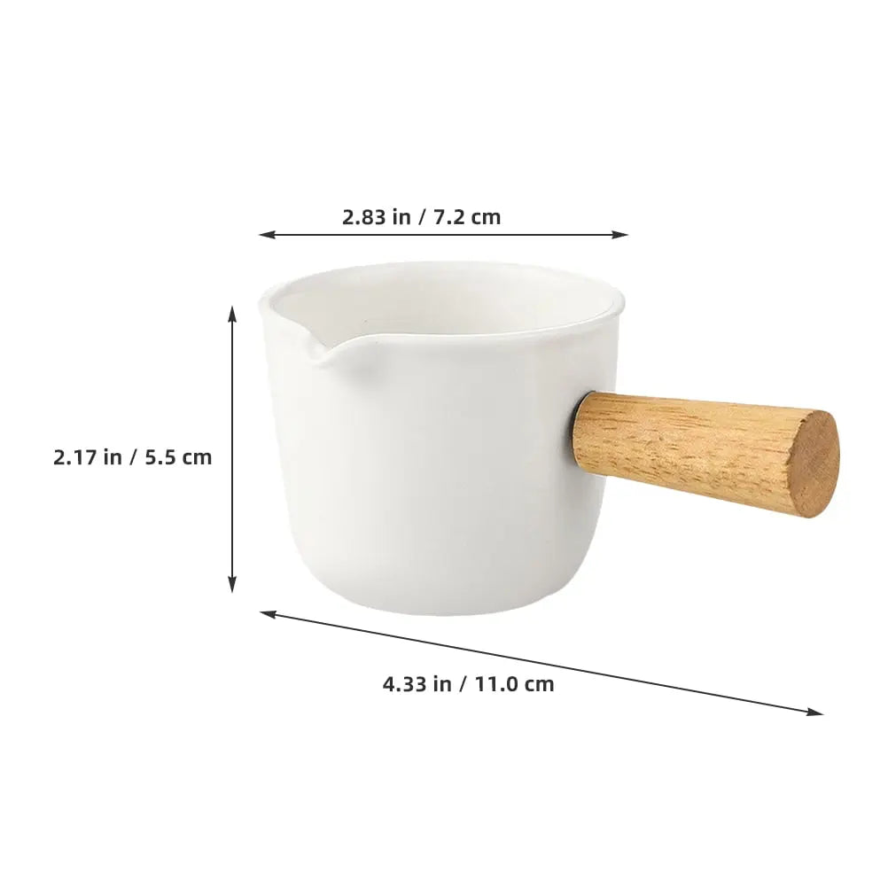 SWETRACE Creamer Cups 2Pcs White Milk Frothing and Cream Dispensing Wholesale Hub