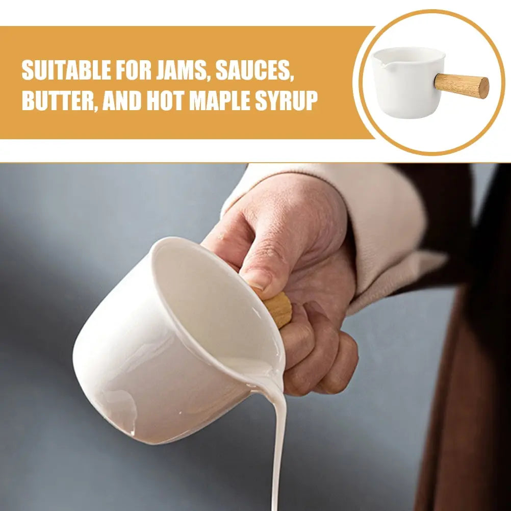 SWETRACE Creamer Cups 2Pcs White Milk Frothing and Cream Dispensing Wholesale Hub