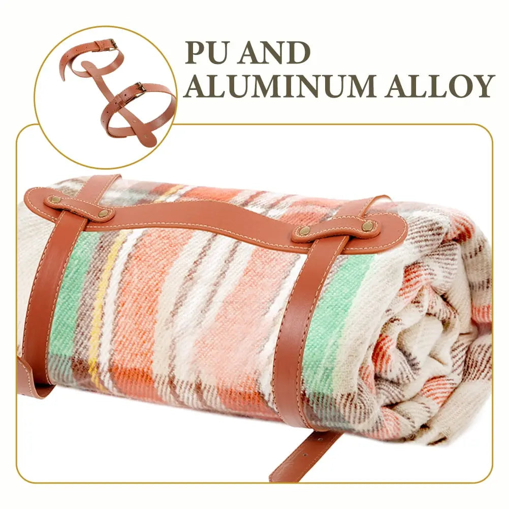 SWETRACE Travel Picnic Blanket 1Set with Bedroll Strap for Easy Binding and Transport 61.0X23.0X0.2In Wholesale Hub