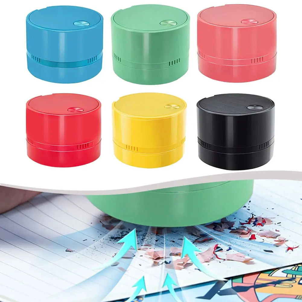 Handheld Desktop Vacuum Cleaner Student Home Portable Cordless Mini Vacuum Cleaner Without Battery Office Table Sweeper Desktop Black Wholesale Hub