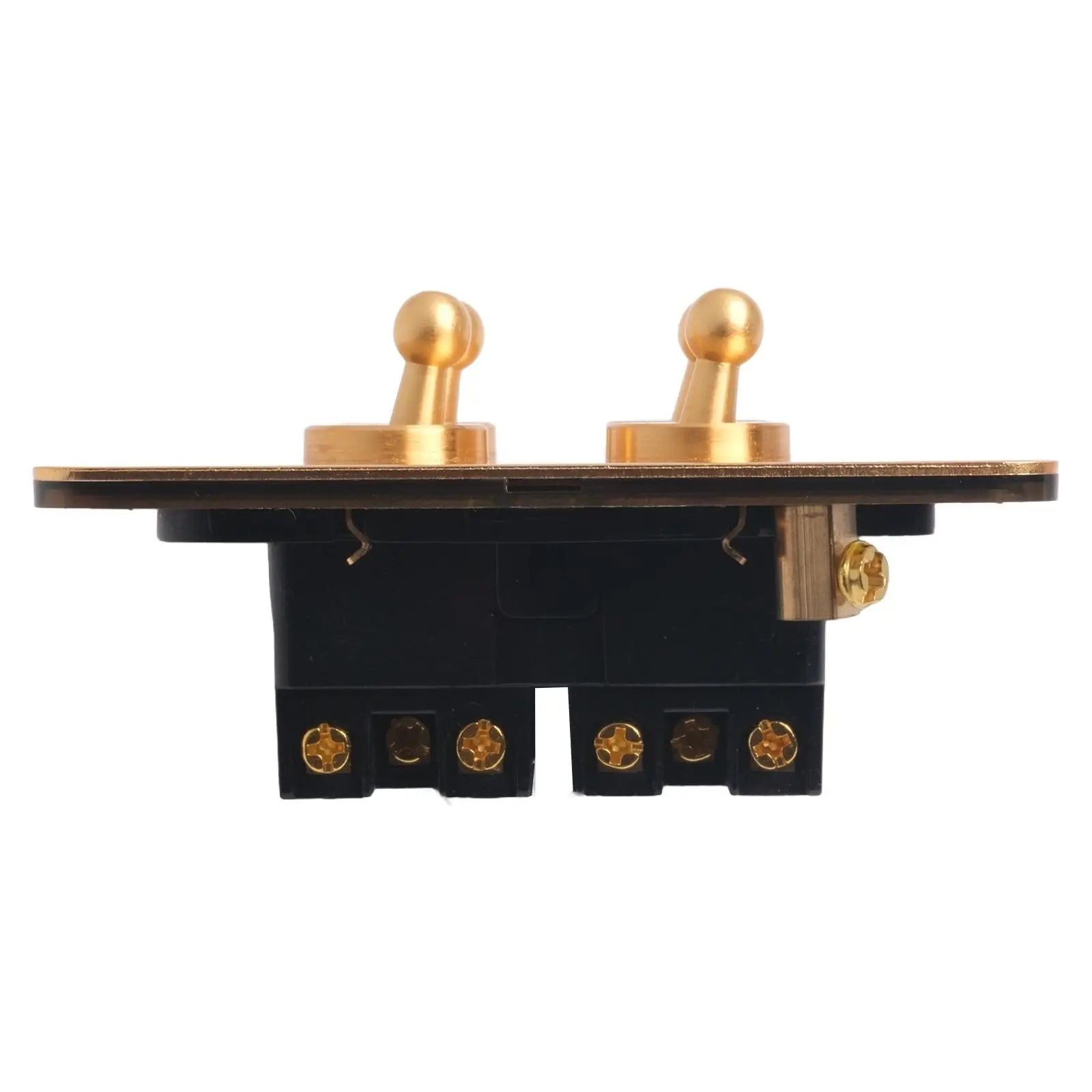 Toggle Light Rocker Switch 1/2 Way Retro Brass Plate Lever 86 Type Toggle Switch 1 Gang Smile Home 4 Gang Wholesale Hub