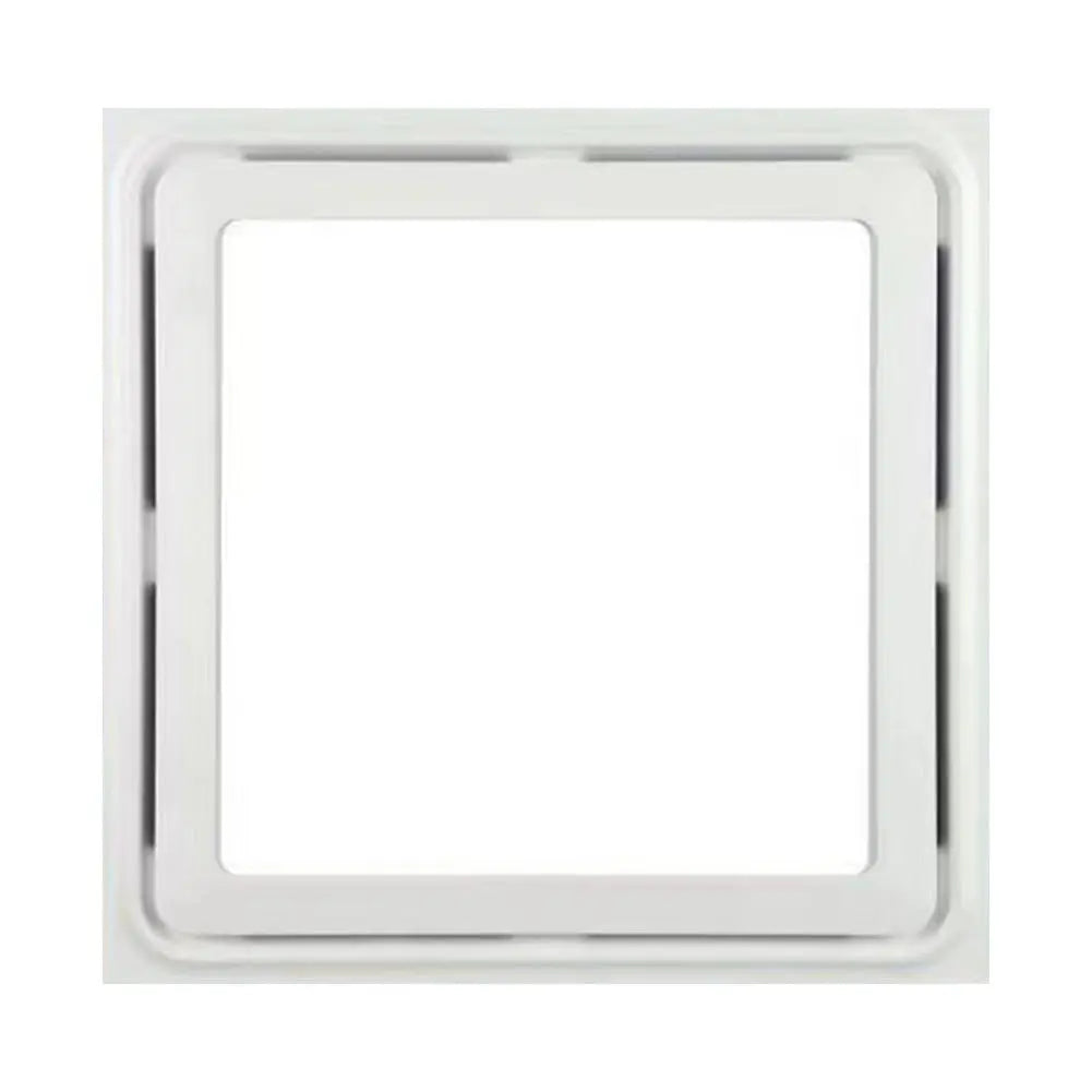 Powerful Bathroom Exhaust Fan With Led Lights 30*30Cm Exhaust Fan White Abs Smile Home Wholesale Hub