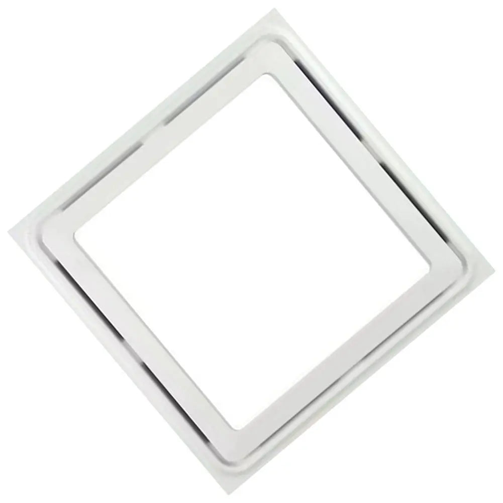 Powerful Bathroom Exhaust Fan With Led Lights 30*30Cm Exhaust Fan White Abs Smile Home Wholesale Hub
