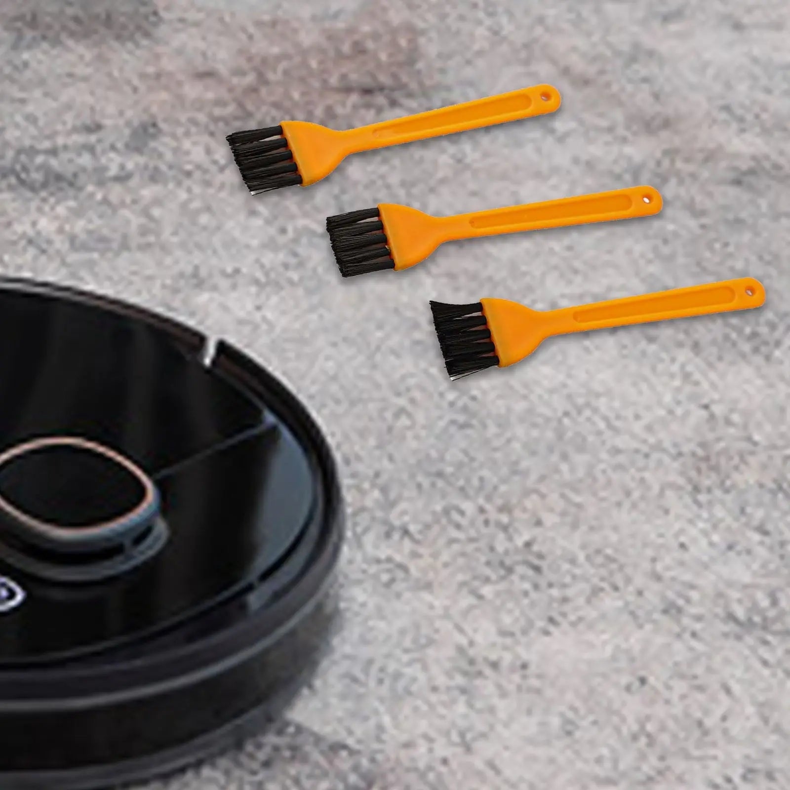 Robot Vacuum Cleaner Brush Set 3Pcs Replacement Accessories For Xiaomi Conga Ecovacs Deebot Eufy Cleaning Tools Black Red Blue Yellow White A4 A2 Wholesale Hub