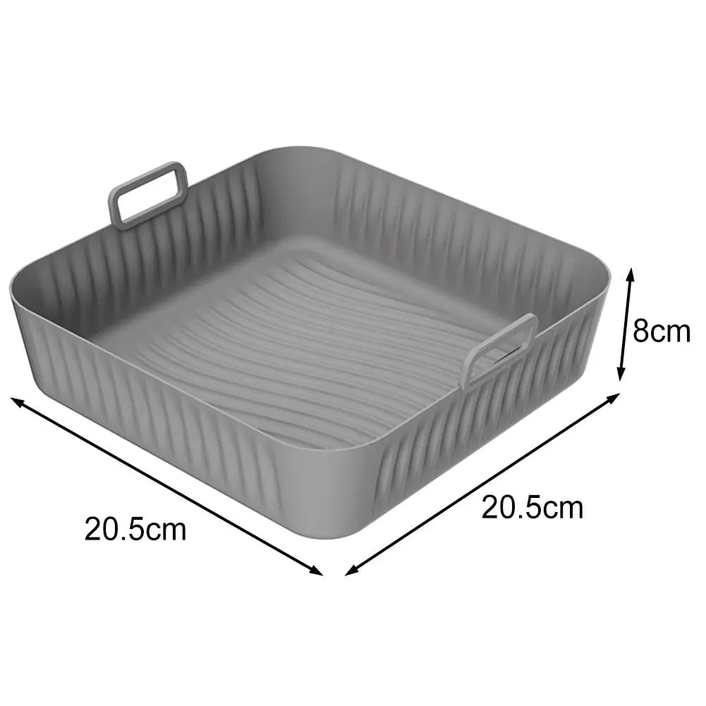 Easily Washable Silicone Liner Designed Specifically for Cosori Air Fryers gray Wholesale Hub