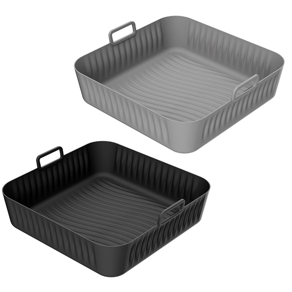 Easily Washable Silicone Liner Designed Specifically for Cosori Air Fryers gray Wholesale Hub