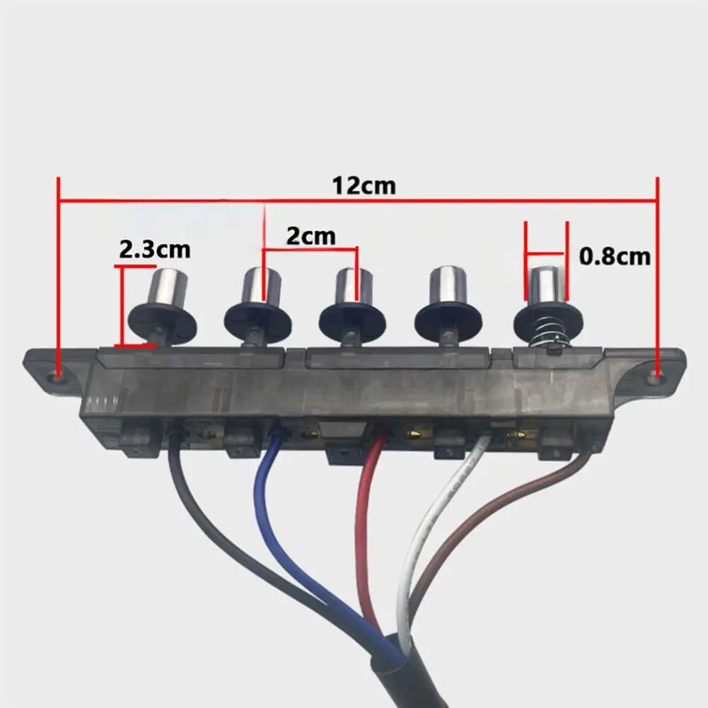 Kitchen Range Hood Switch Button with 5 Functions for Safety and Control Wholesale Hub