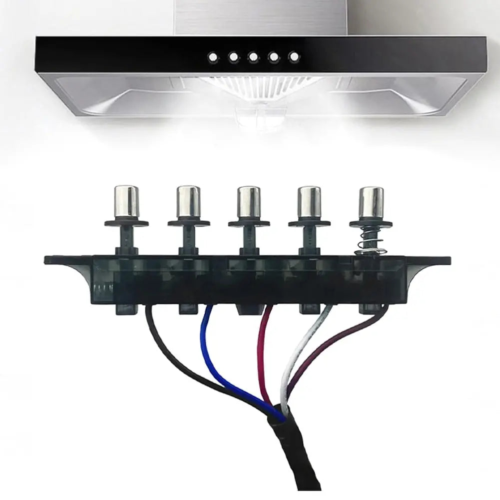 Kitchen Range Hood Switch Button with 5 Functions for Safety and Control Wholesale Hub