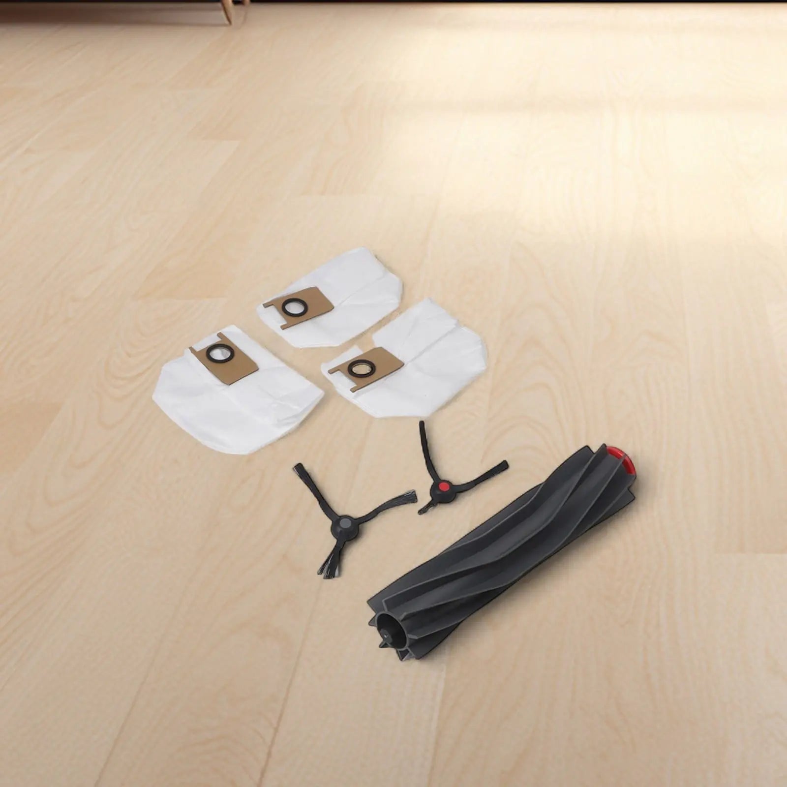 1 Set Main Roller Side Brush Dust Bags Kit Improving Air Quality For Eufy 3-in-1 E20 Robot Vacuum Cleaner Part Accessories Wholesale Hub