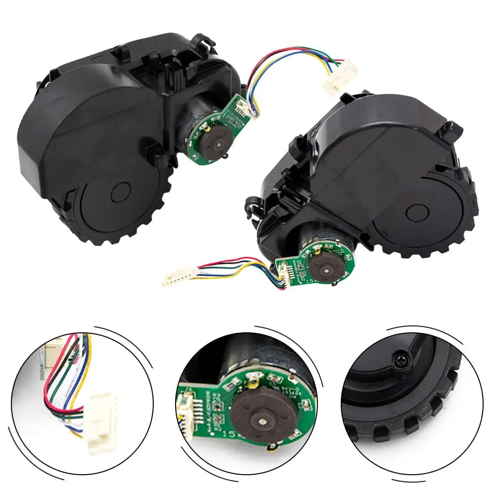 For Bluebot Xtreme Bpk-Vcbb1Xte Main Wheel Self-Emptying For Hardwood Floor Replacement Wheel Parts Robot Sweeper Parts Drive LEFT Wholesale Hub