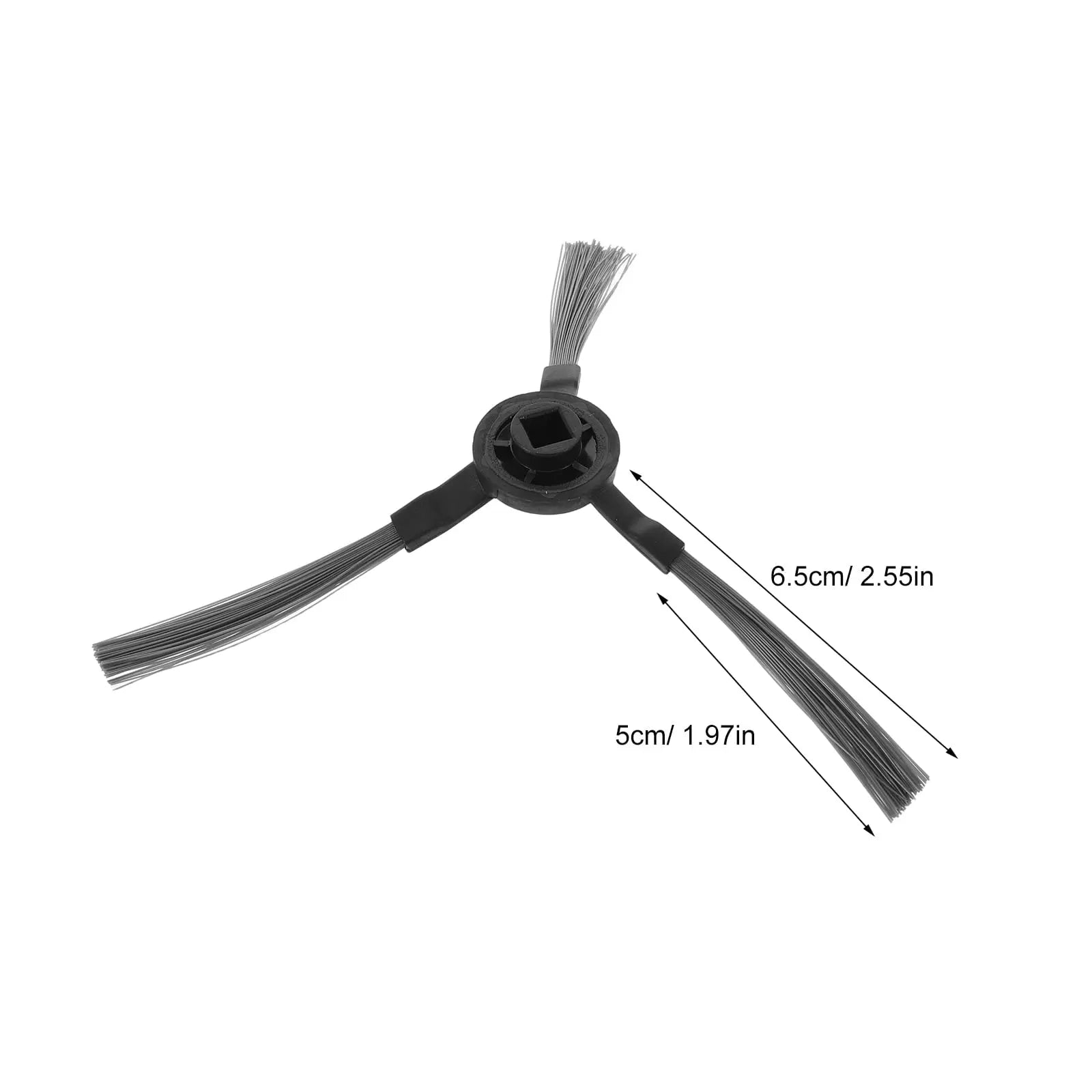 LOLIPPYY 3Pairs Side Brush Replacement Parts for Robot Vacuum Cleaner Compatible with Sweeper Models Wholesale Hub