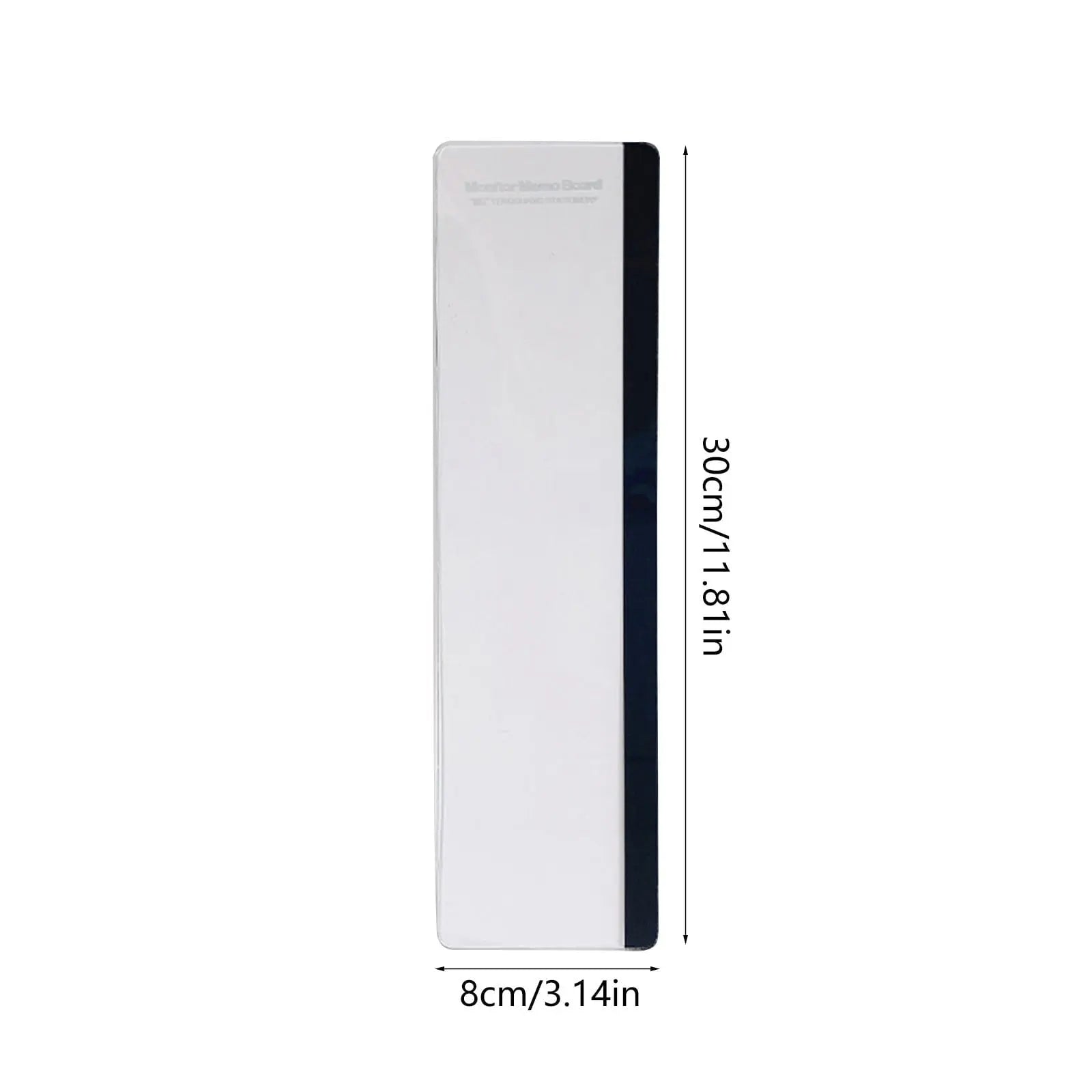 Office Desk Accessories Monitor Memo Board Computer Message Board Office Supplies for Women Men Computer Sticky Note Holder Home Office Accessories Desktop Message Office Decor Clear Wholesale Hub